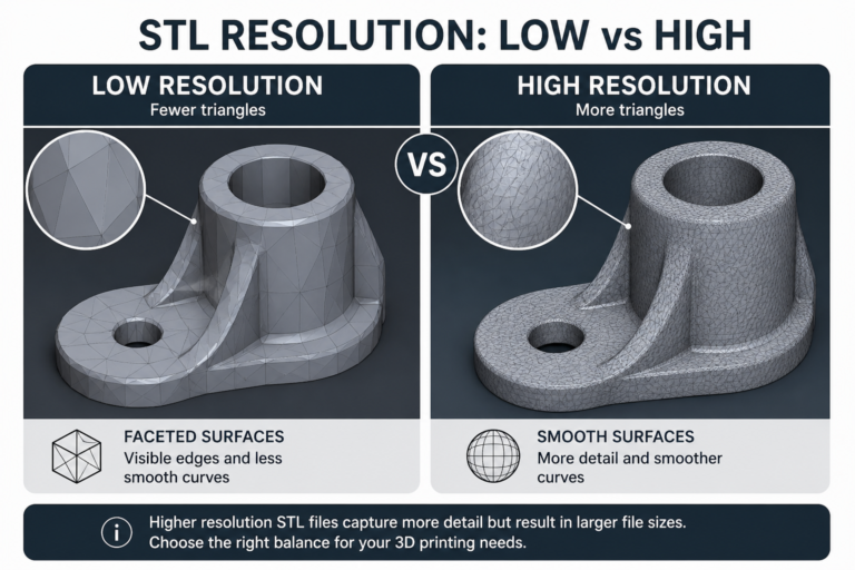 What Resolution Should STL Files Be for 3D Printing?