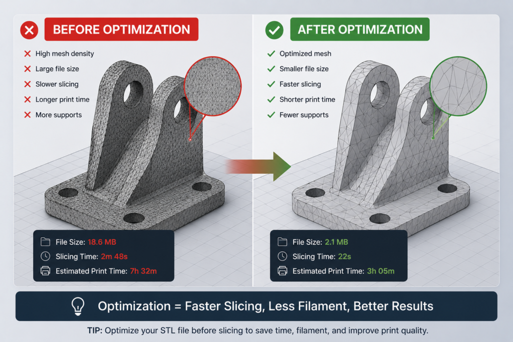 How to Optimize STL Files for Faster Printing