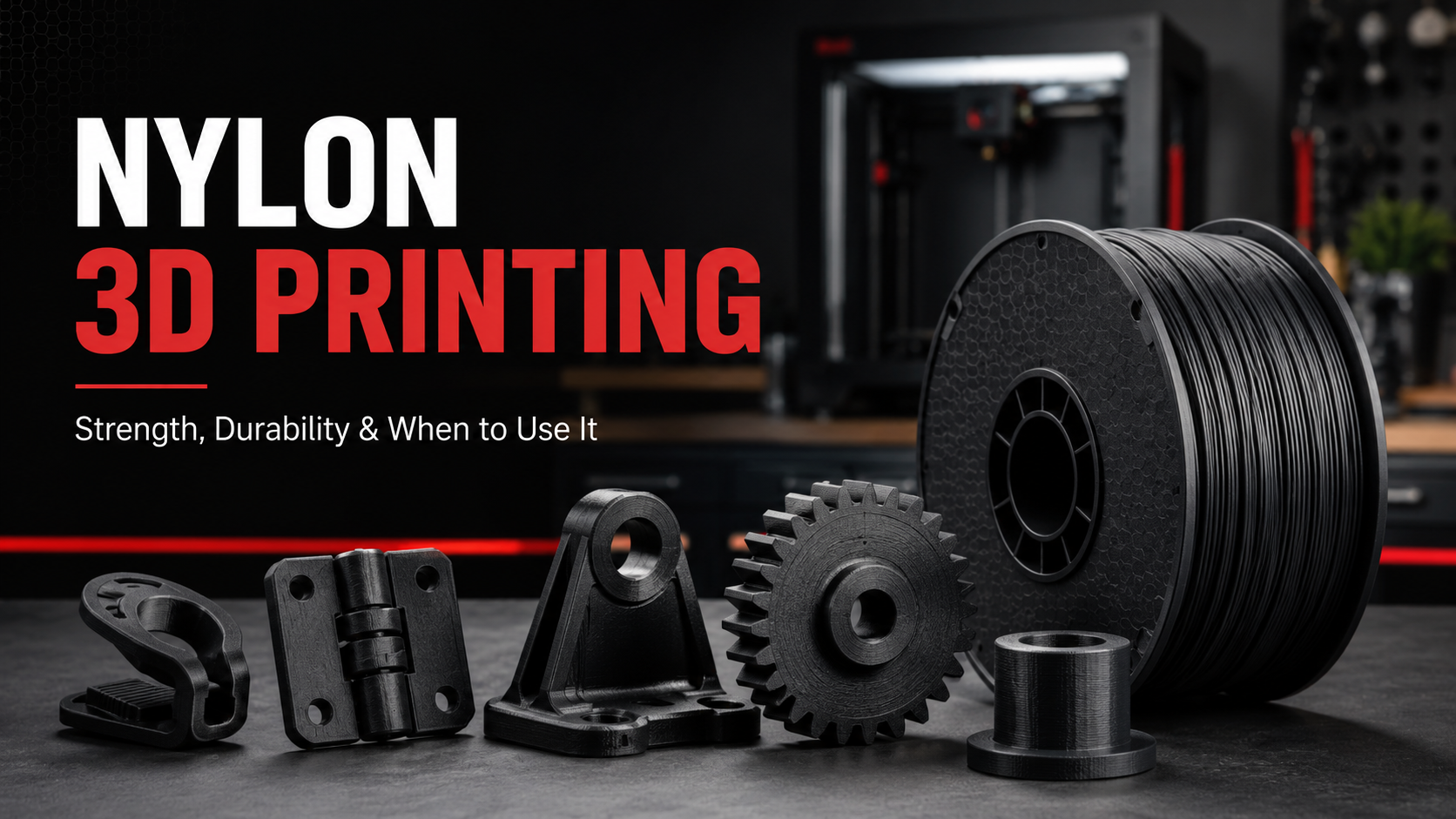 nylon 3D printing strength durability and functional engineering parts